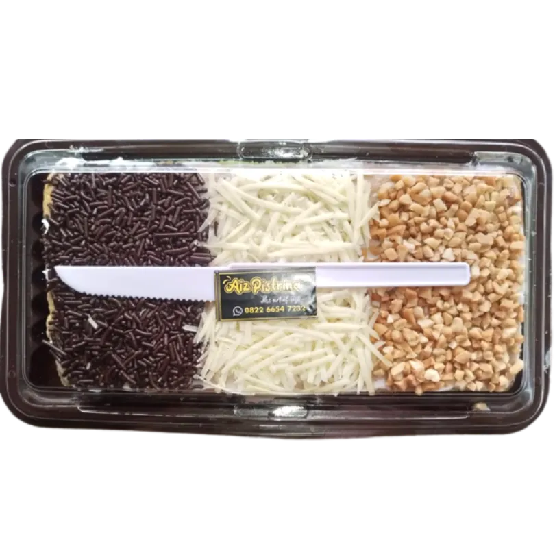 brownies coklat kacang keju
